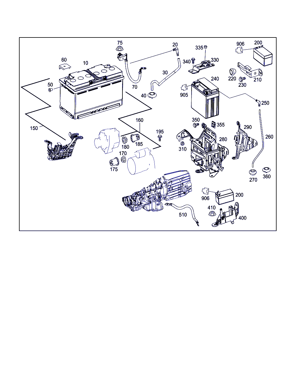 Mercedes-Benz A 001 982 82 08 - Μπαταρία εκκίνησης parts5.com