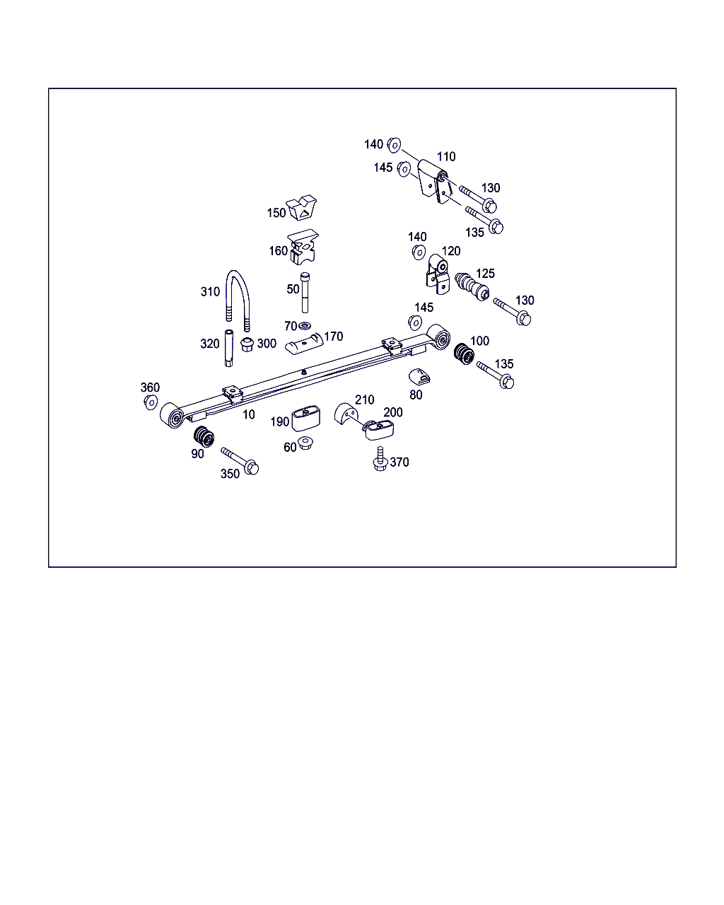 Mercedes-Benz A 906 324 00 50 - Bush, leaf spring parts5.com