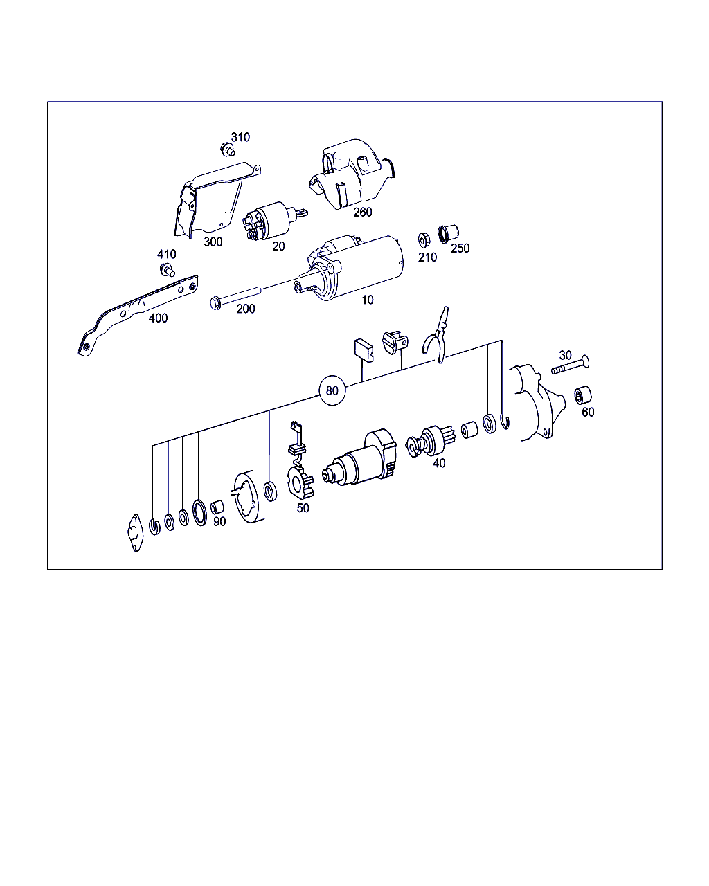 Mercedes-Benz A 006 151 74 01 - Käynnistinmoottori parts5.com