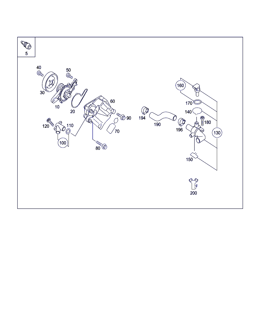 Mercedes-Benz A 160 200 03 15 - Θερμοστάτης, ψυκτικό υγρό parts5.com