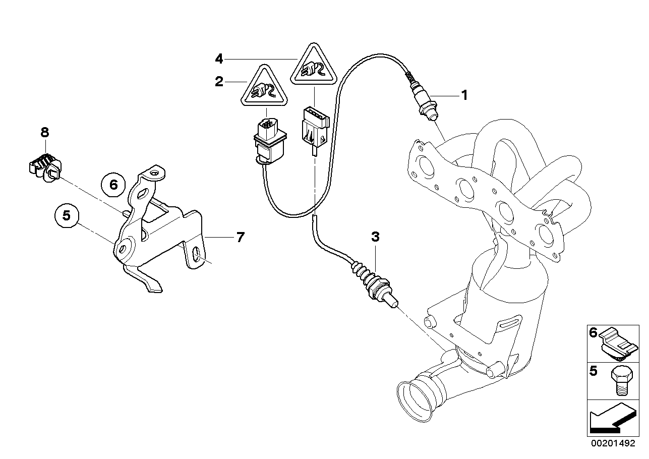 BMW 11787590713 - Lambda sonda parts5.com