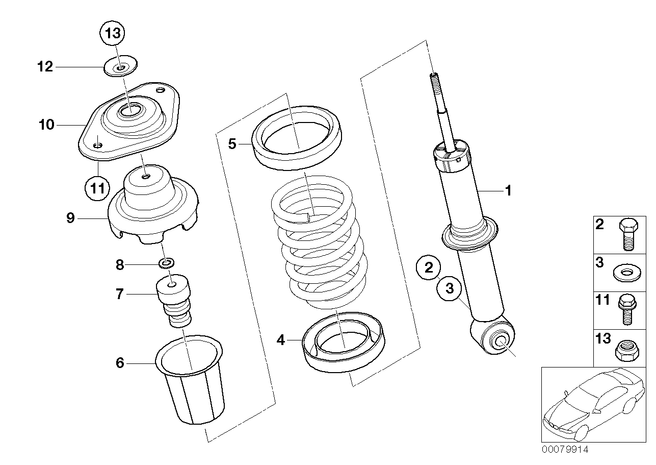 BMW 33 50 6 764 912 - Amort parts5.com