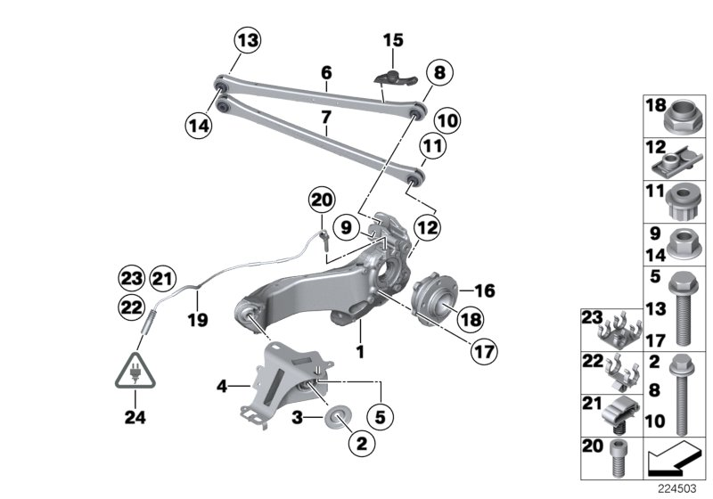 Mini 31 10 6 773 005 - Kit de roulements de roue parts5.com