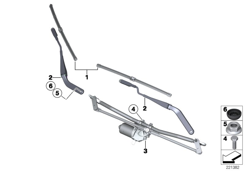 Mini 61 61 0 038 597 - Törlőlapát parts5.com