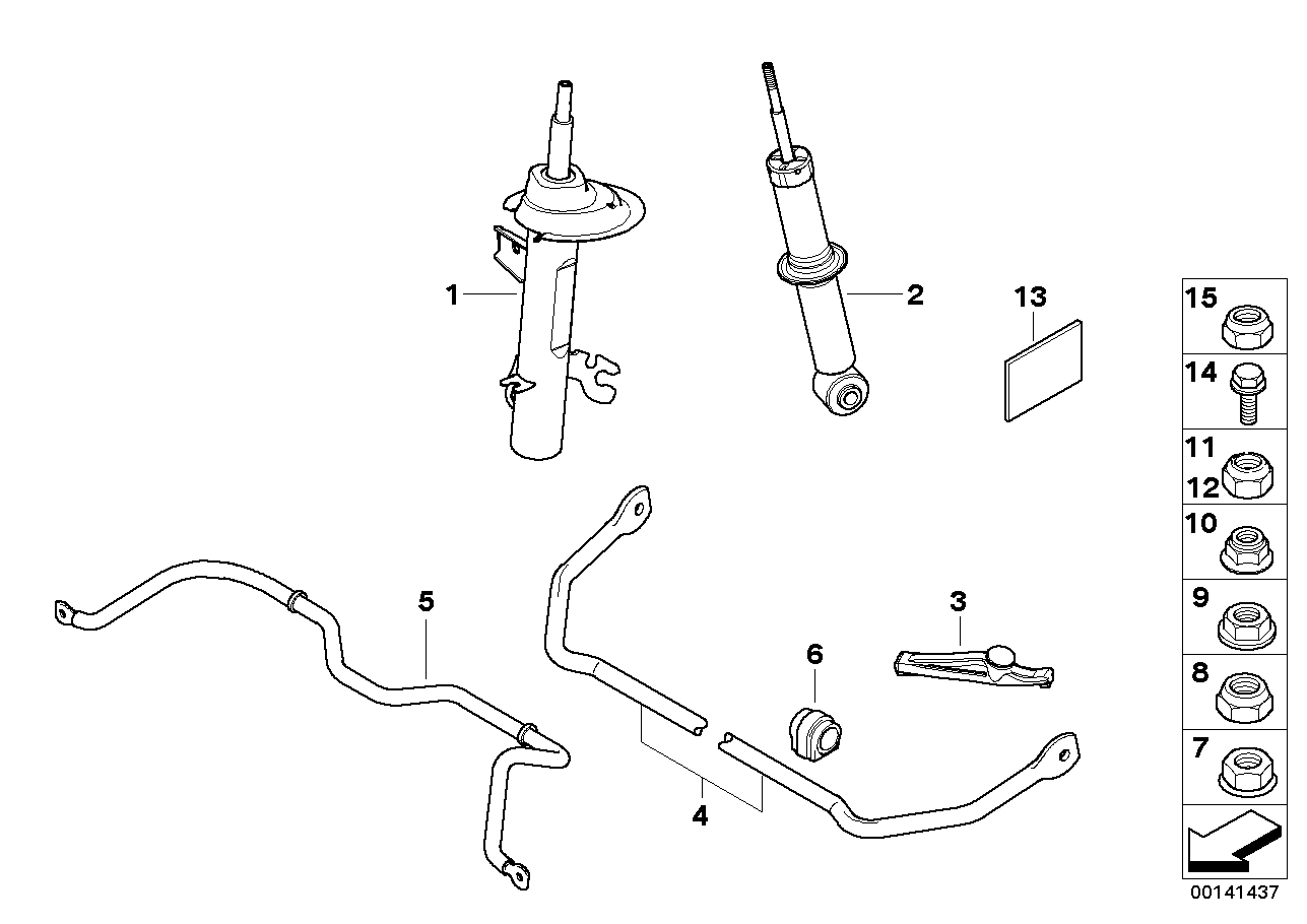 BMW 33526768412 - Amort parts5.com