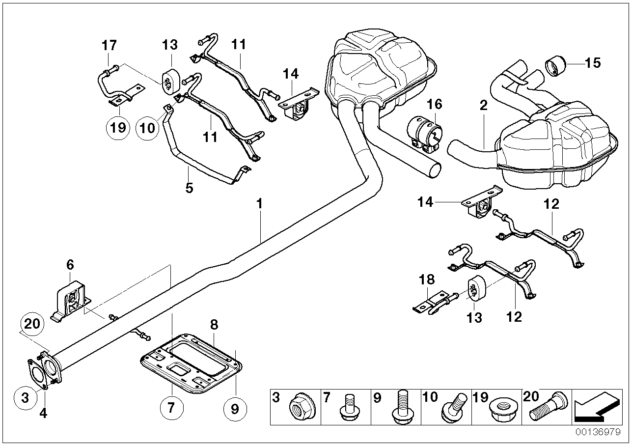 AUDI 07130757758 - Somun, Egzoz manifoldu parts5.com