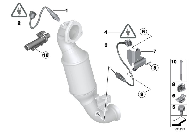 BMW 11 78 7 548 961 - Sonda Lambda parts5.com