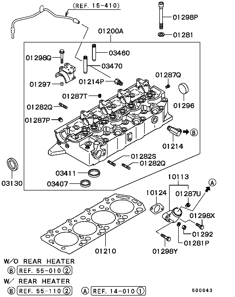 Mitsubishi MD-008762 - Simering, ax cu came parts5.com