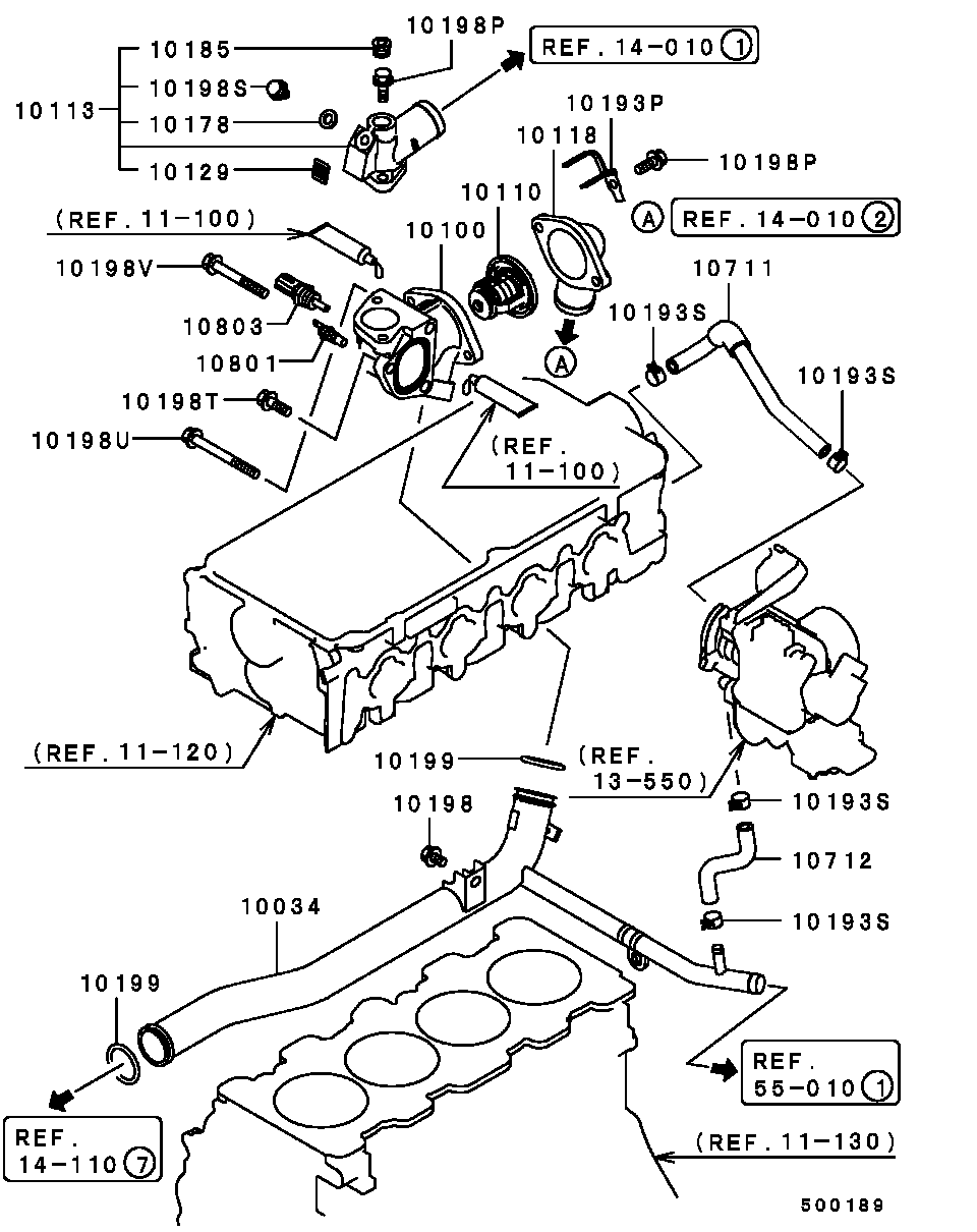 CHERY MD315301 - Thermostat, Kühlmittel parts5.com