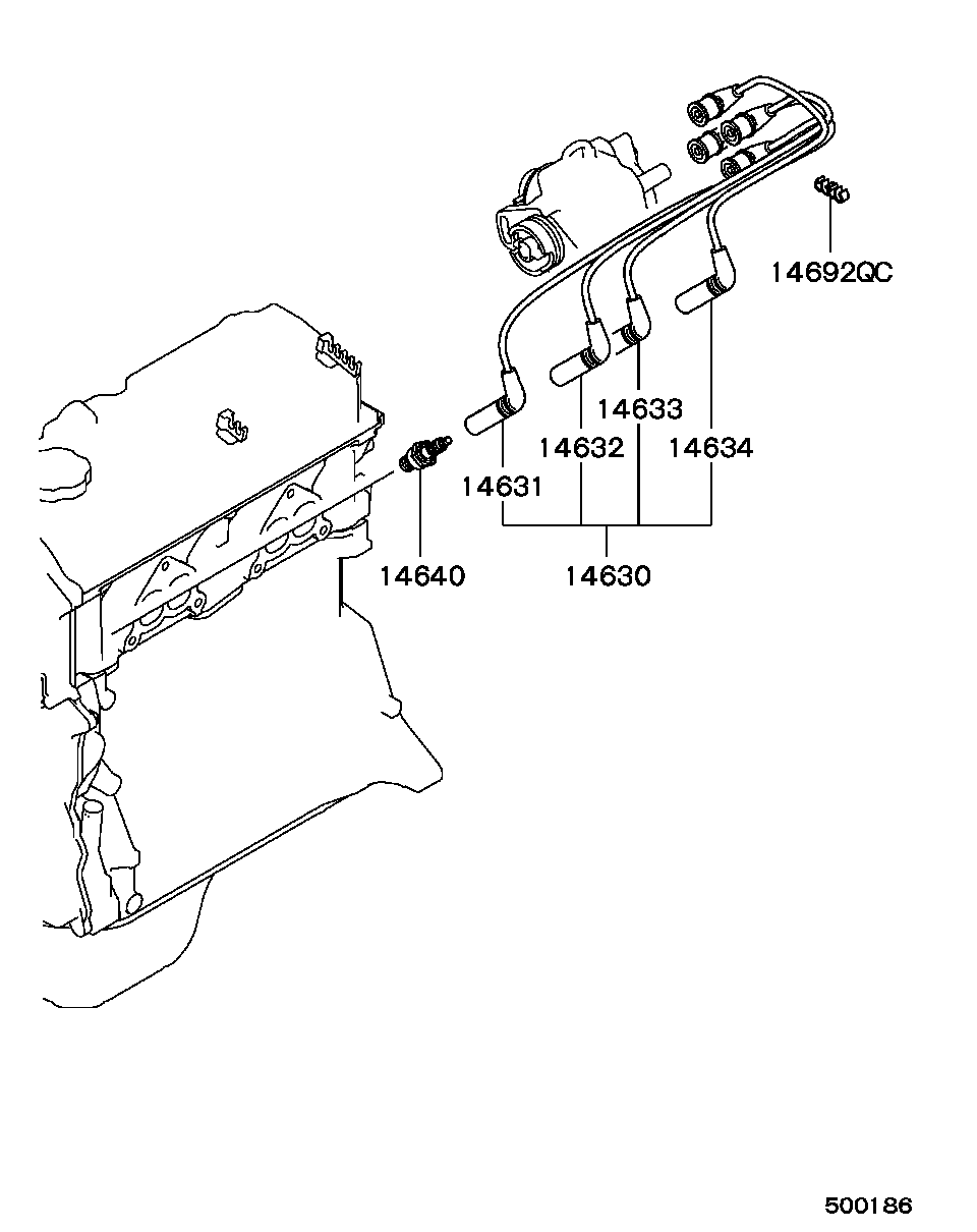 Proton MS851237 - Bougie d'allumage parts5.com