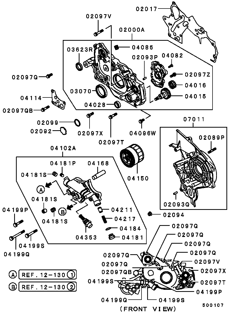 Mitsubishi MD069782 - Öljynsuodatin parts5.com