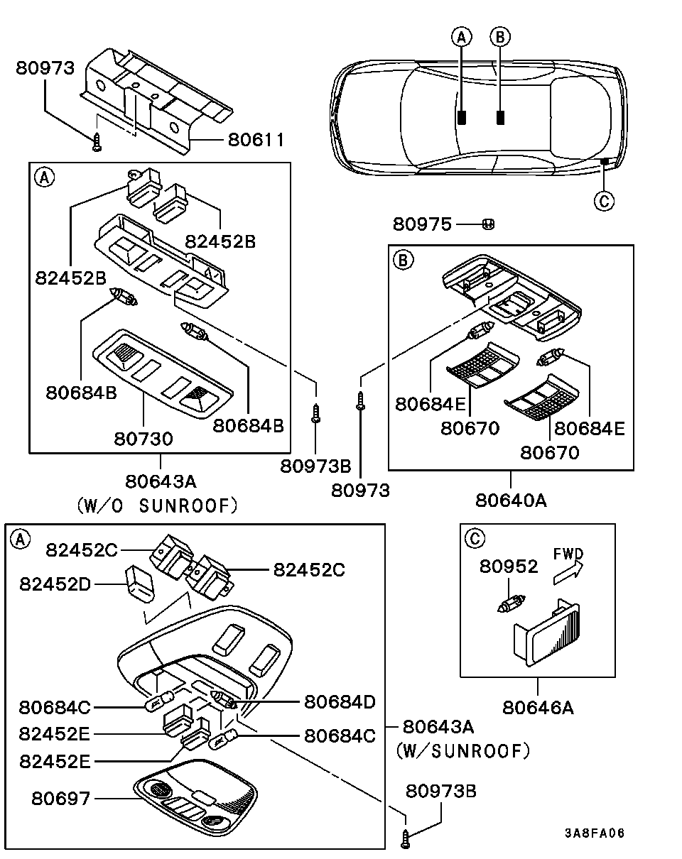 Mitsubishi MB958902 - Ampoule, éclairage des instruments parts5.com