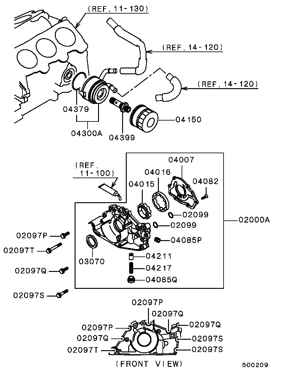 Mitsubishi MD641905 - Τσιμούχα, πολλαπλή εισαγωγής parts5.com