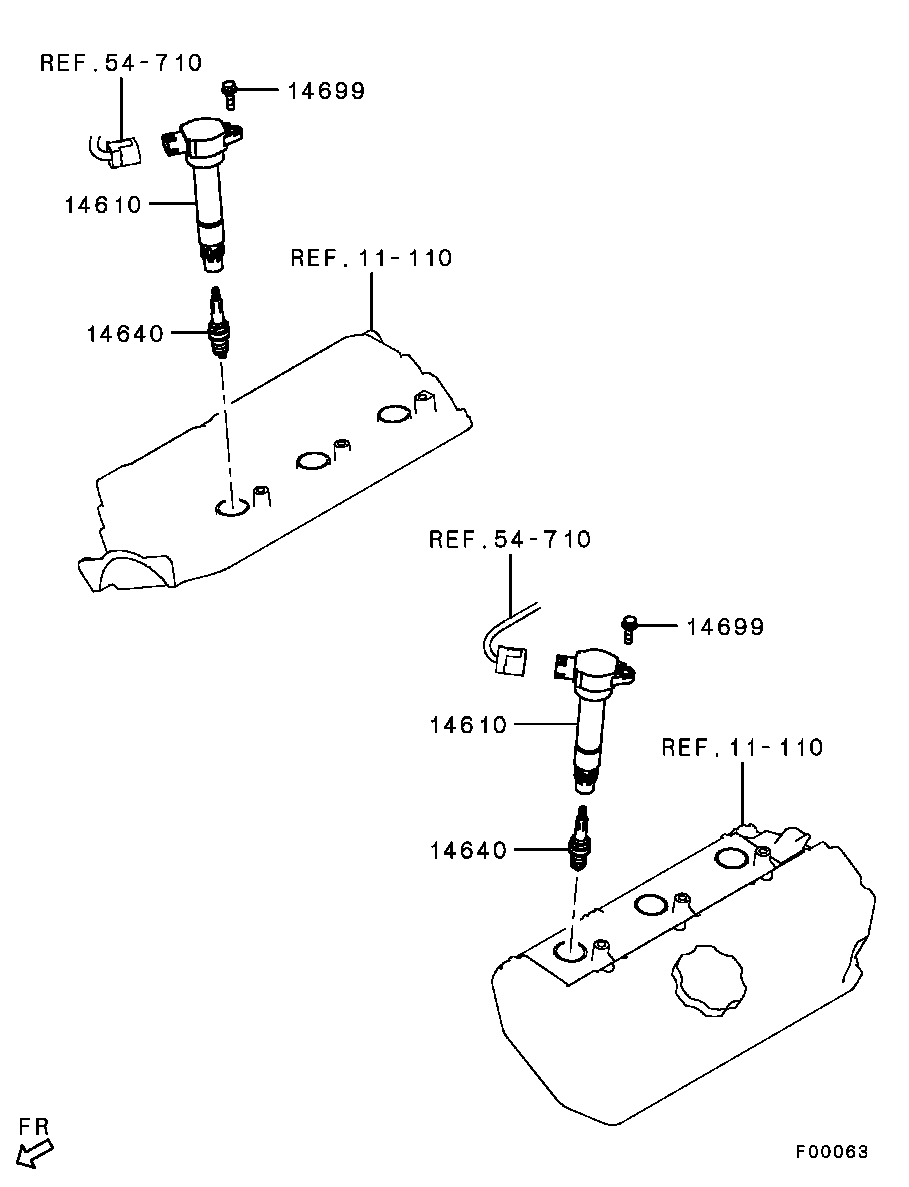 Mitsubishi MN119942 - Svećica za paljenje parts5.com