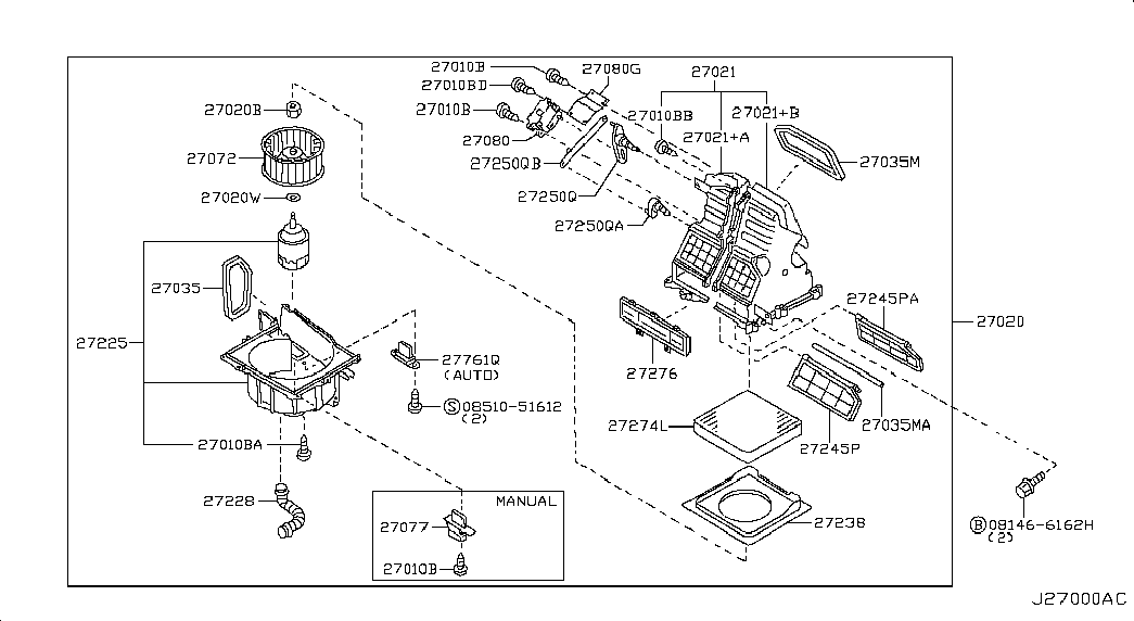 NISSAN 272388M200 - Filtru, aer habitaclu parts5.com