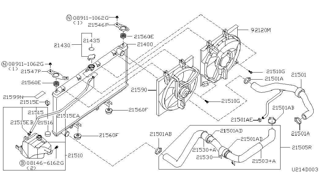 NISSAN 214301P111 - Radyatör kapağı parts5.com