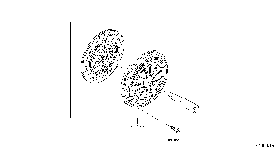 NISSAN 23354-00QAR - Комплект сцепления parts5.com