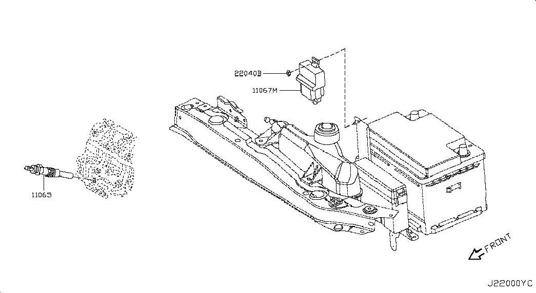 Infiniti 1106500Q0E - Žhavicí svíčka parts5.com