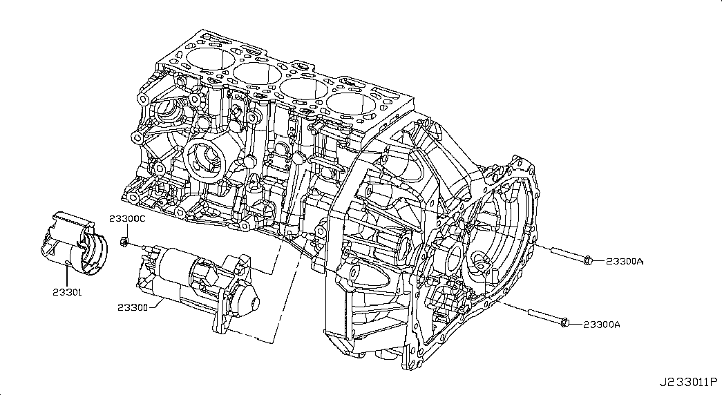 NISSAN 23300-00Q1H - Uputnik parts5.com