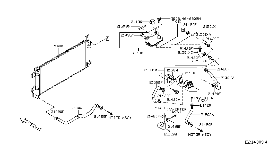 NISSAN 214307990B - Pokrywa / Osłona parts5.com