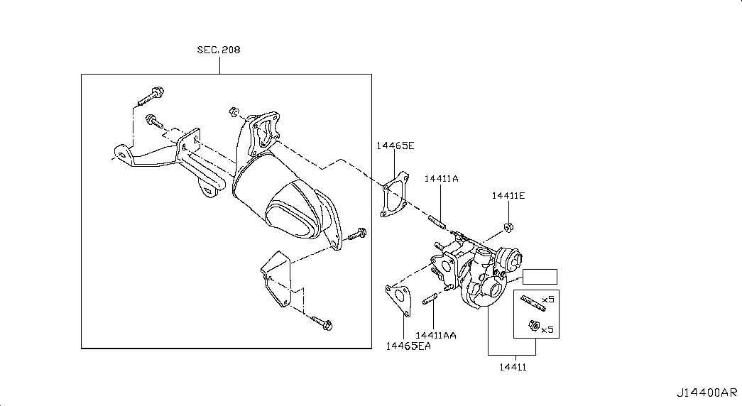 Suzuki 1441100QAR - Ahdin parts5.com