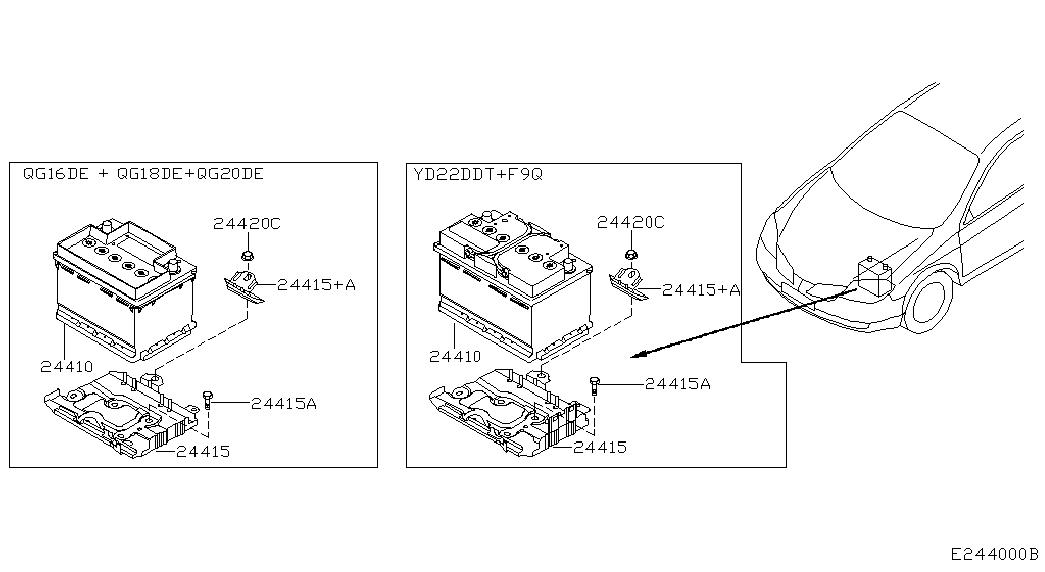 NISSAN 24410-AY60B - Μπαταρία εκκίνησης parts5.com