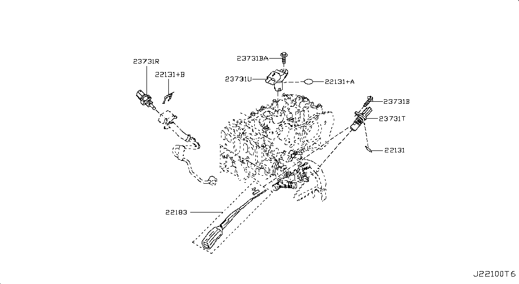 NISSAN 23731 00Q0J - Czujnik, ciśnienie spalin parts5.com