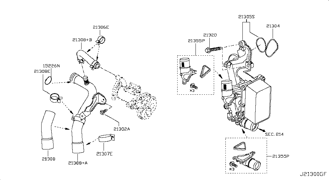 RENAULT 1520000Q0E - Motor yağ radyatörü parts5.com