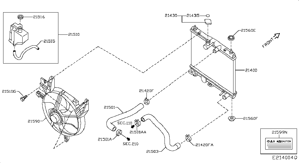 RENAULT 21430-AX300 - Poklopac sa zatvaračem, posuda za rashladnu tečnost parts5.com