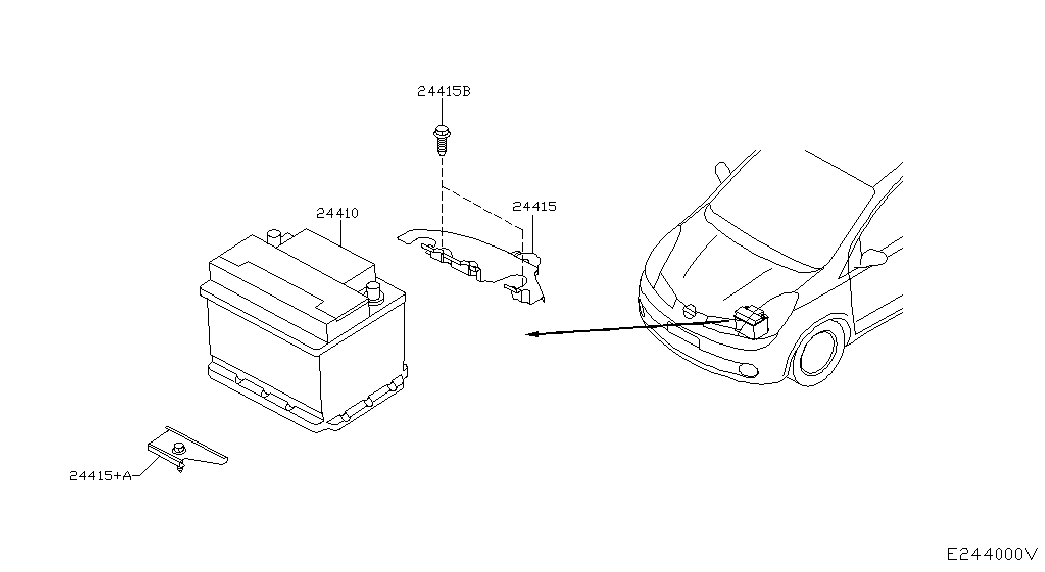 NISSAN 24410-AY60C - Starter akumulator parts5.com