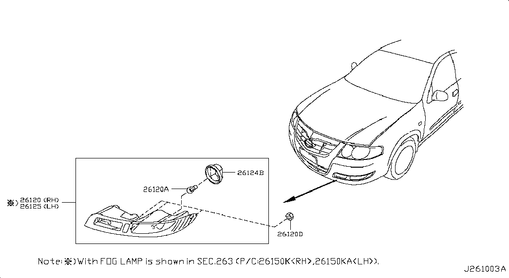 NISSAN 26261-95F0A - Hõõgpirn, Suunatuli parts5.com