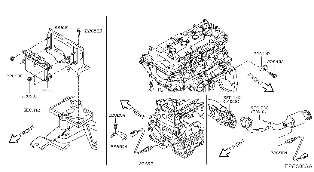 NISSAN 22693 1KT0A - Lambdasonde parts5.com