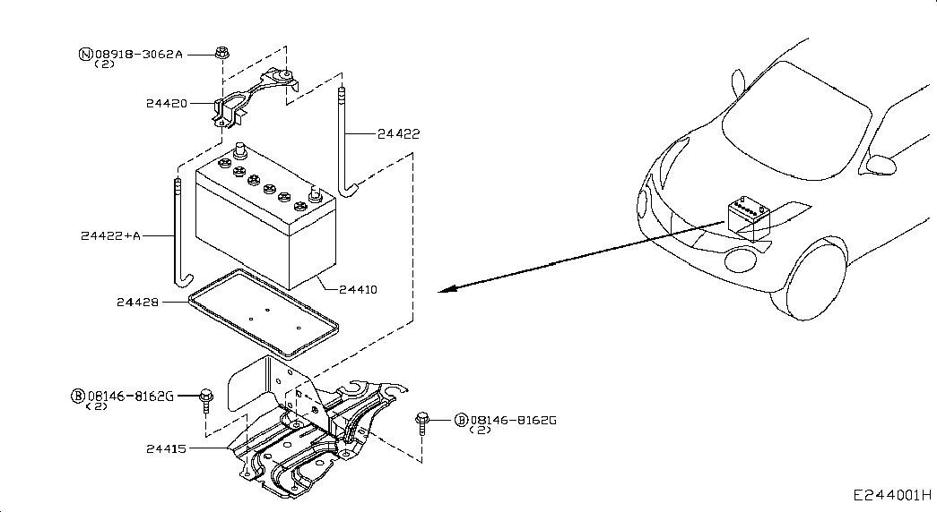 NISSAN 24410-1JB0A - Indító akkumulátor parts5.com