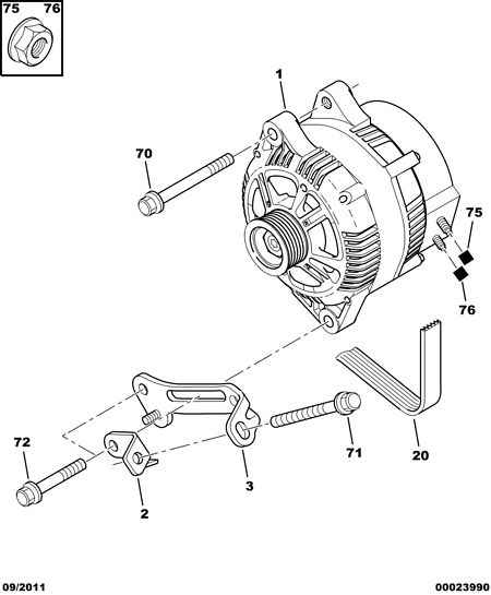 PEUGEOT 5750.QL - Curea transmisie cu caneluri parts5.com