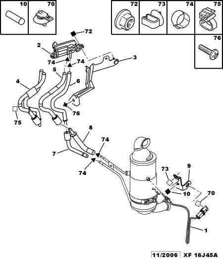 CITROËN 1618 LP - Sensor, presión gas de escape parts5.com