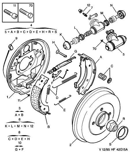 CITROËN 4308 58 - Komplet pribora, kočne čeljusti parts5.com