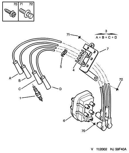 CITROËN/PEUGEOT 5960 15 - Μπουζί parts5.com