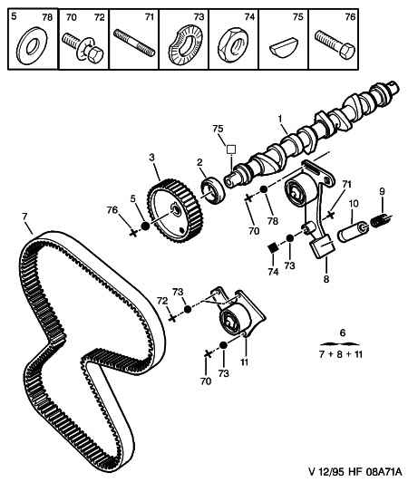 CITROËN 0807.14 - Akselitiiviste, nokka-akseli parts5.com