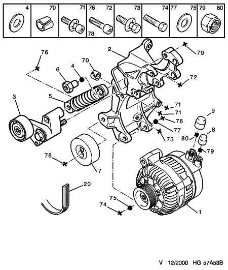 FIAT 5751-29 - ALTERNATOR TENSION ROLLER parts5.com