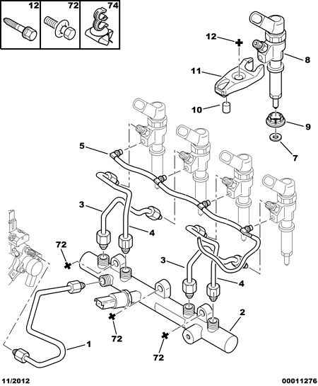 PEUGEOT 1574.H4 - Fuel Line parts5.com