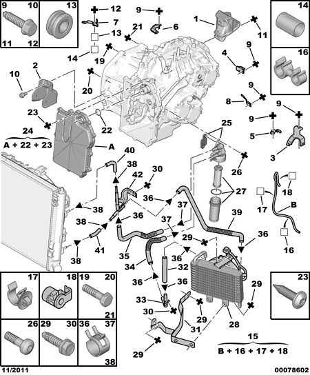 CITROËN 2267.09 - Hydraulikfilter, Automatikgetriebe parts5.com