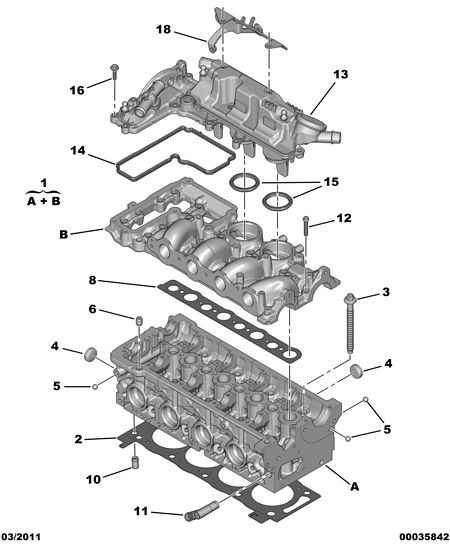 CITROËN 0209.EJ - Tesnilo, glava valja (motorja) parts5.com