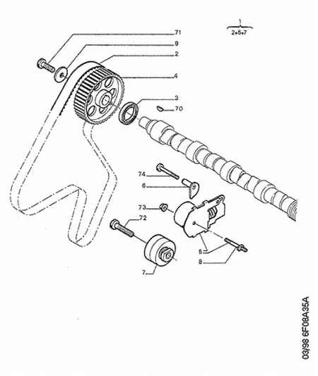 CITROËN 0830.37 - Deflection / Guide Pulley, timing belt parts5.com