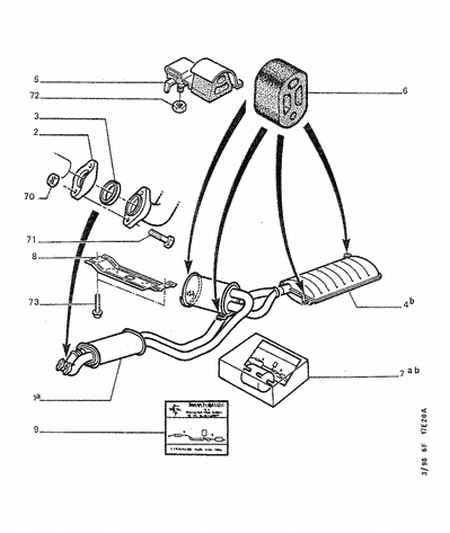 PEUGEOT 6935 53 - Nakrętka, kolektor wydechowy parts5.com