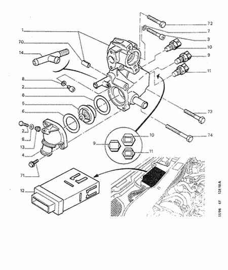 PEUGEOT 1338 11 - Termostat, hladilno sredstvo parts5.com