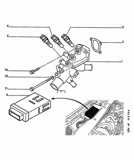 CITROËN 1338.55 - Czujnik, temperatura płynu chłodzącego parts5.com