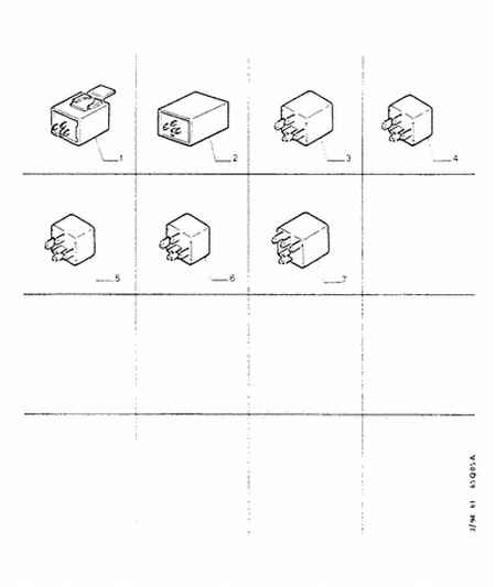 CITROËN 6555 88 - Relais, courant de travail parts5.com