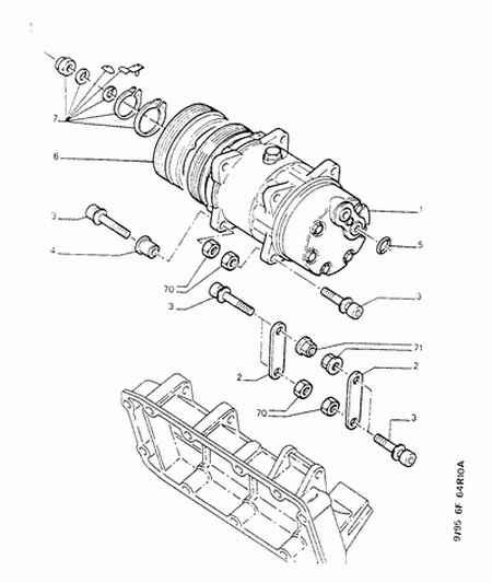 PEUGEOT 6453.Q2 - Kompresor, klima-uređaj parts5.com