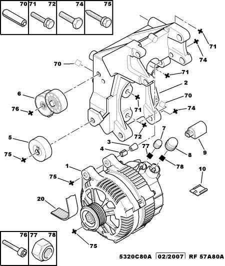 CITROËN 5705 AR - Alternator parts5.com