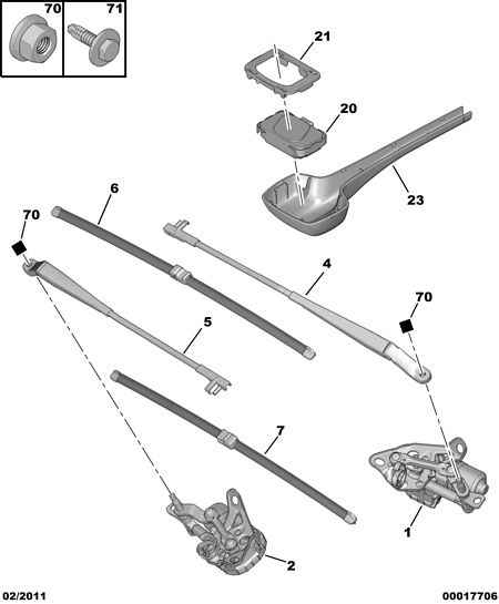 PEUGEOT 6426 TA - Щетка стеклоочистителя parts5.com